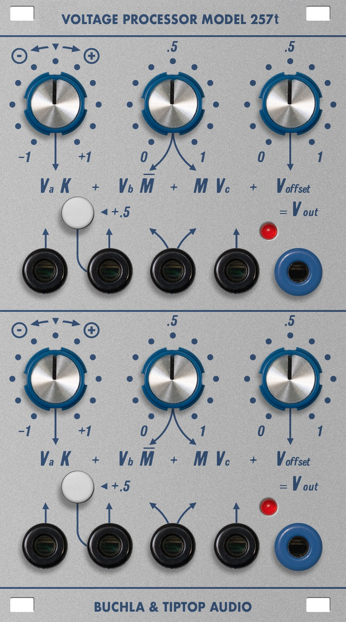 Buchla & Tiptop Audio Dual Voltage Processor Model 257t